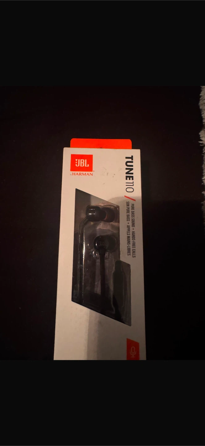 JBL TUNE 110 In-Ear Headphones