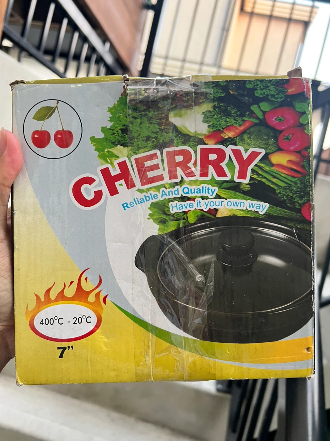 CHERRY 7" Pot