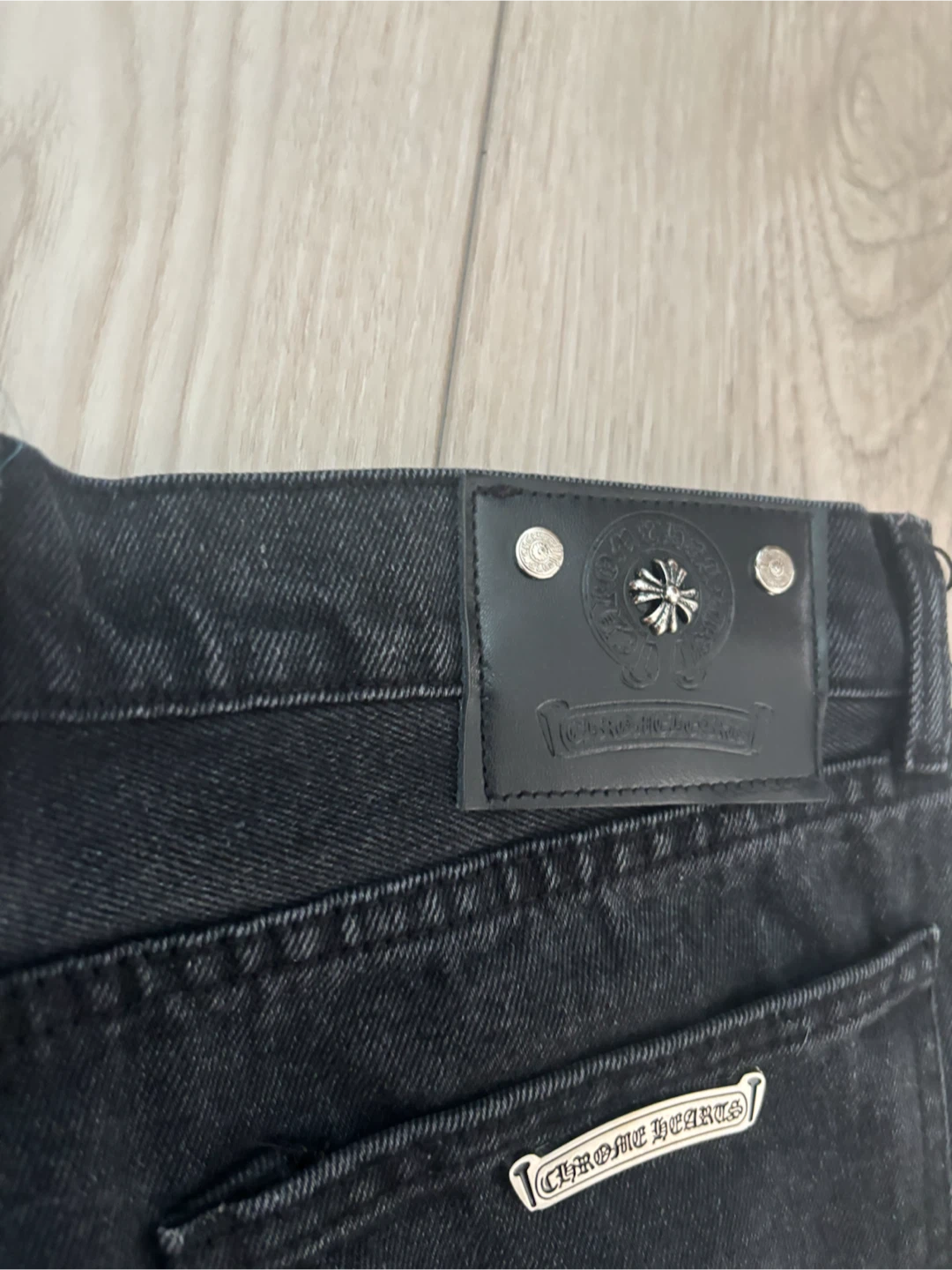 Chrome Hearts Denim Shorts Size 32 - photo 4