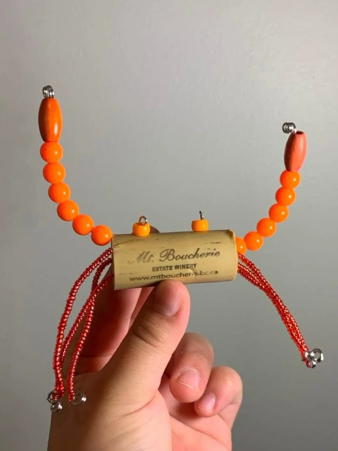 Orange. crab