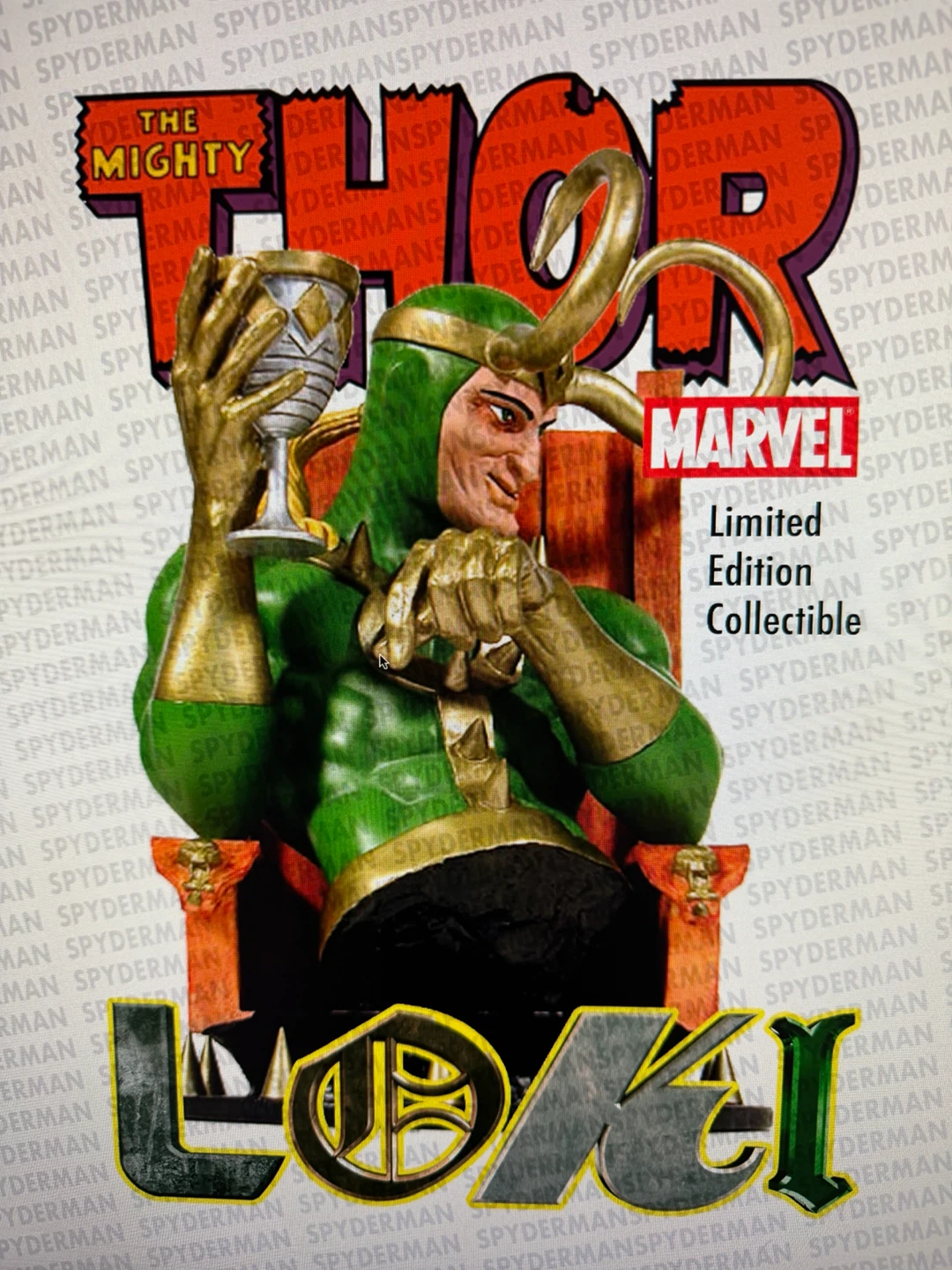 Marvel Loki 9" Resin Bust Collectible Thor statue