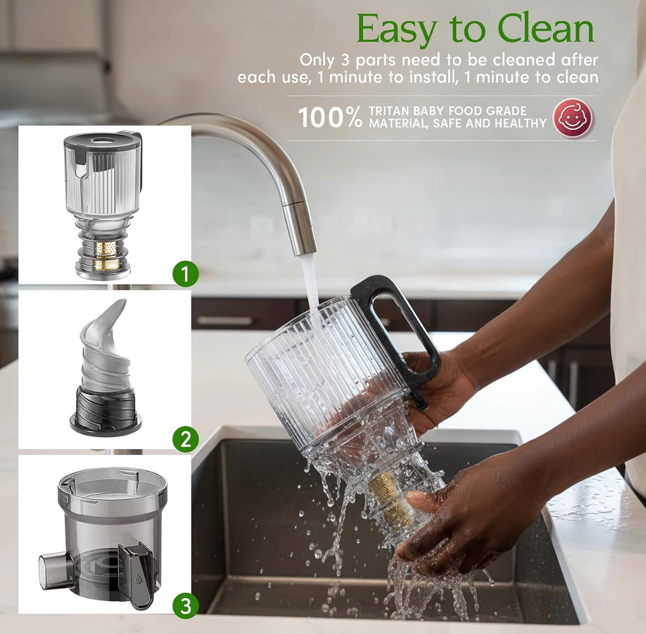 Brand New Anybear Cold Press Juicer - photo 3
