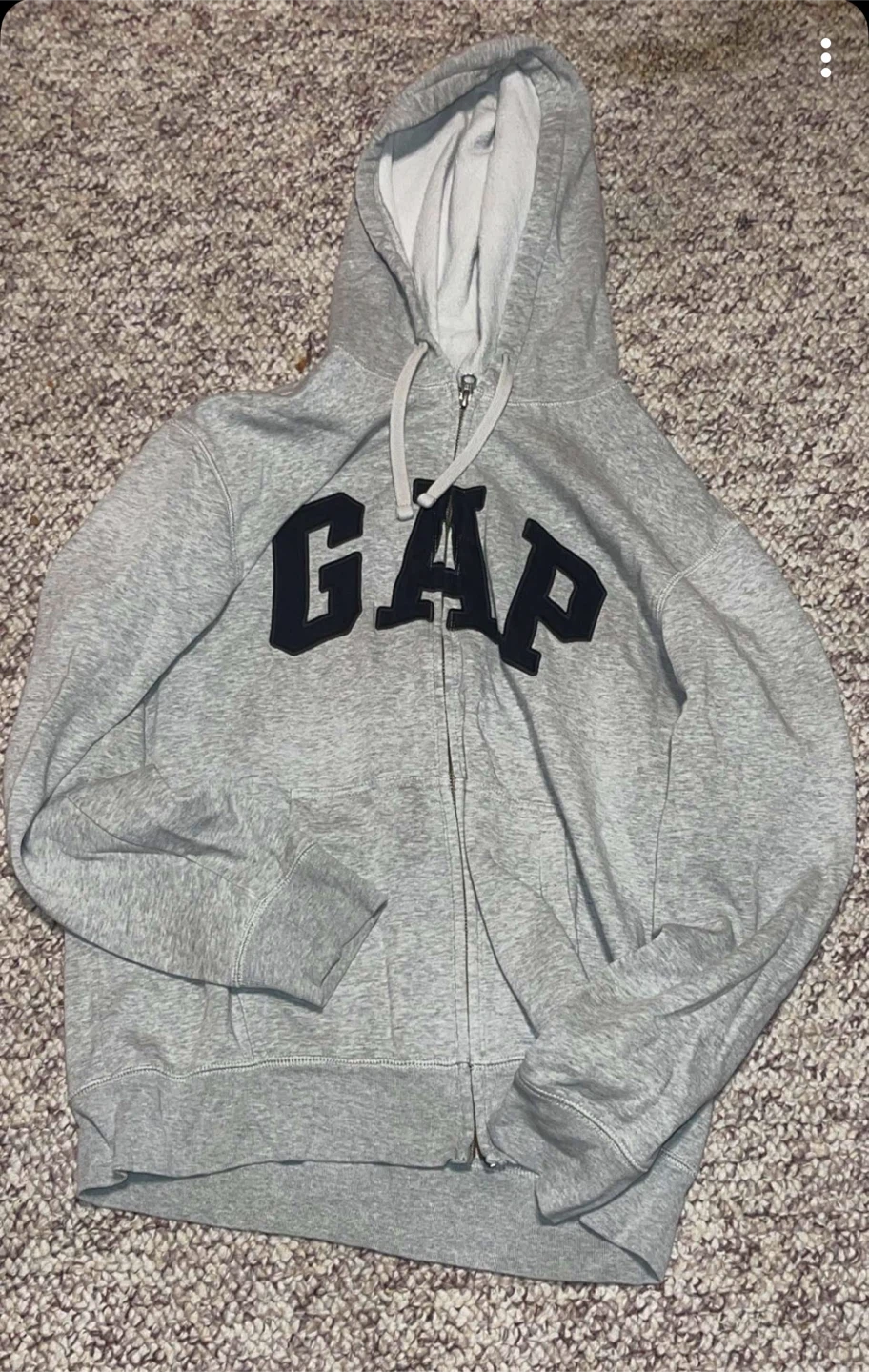 GAP Grey Full Zip Hoodie