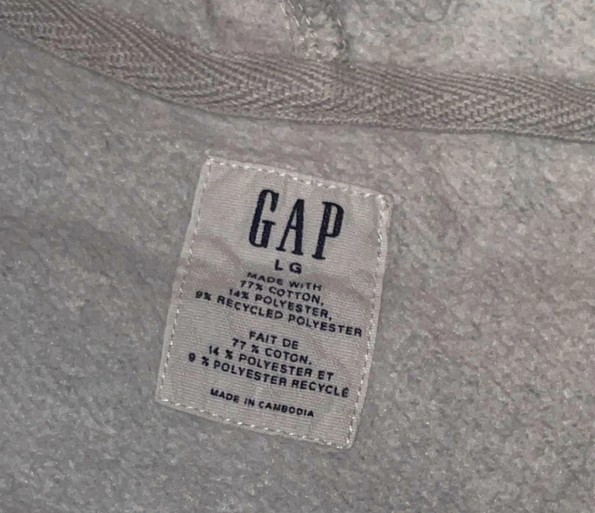 GAP Grey Full Zip Hoodie - photo 2