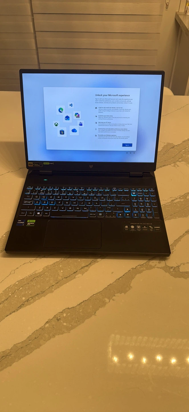 Acer Predator Helios Neo 16