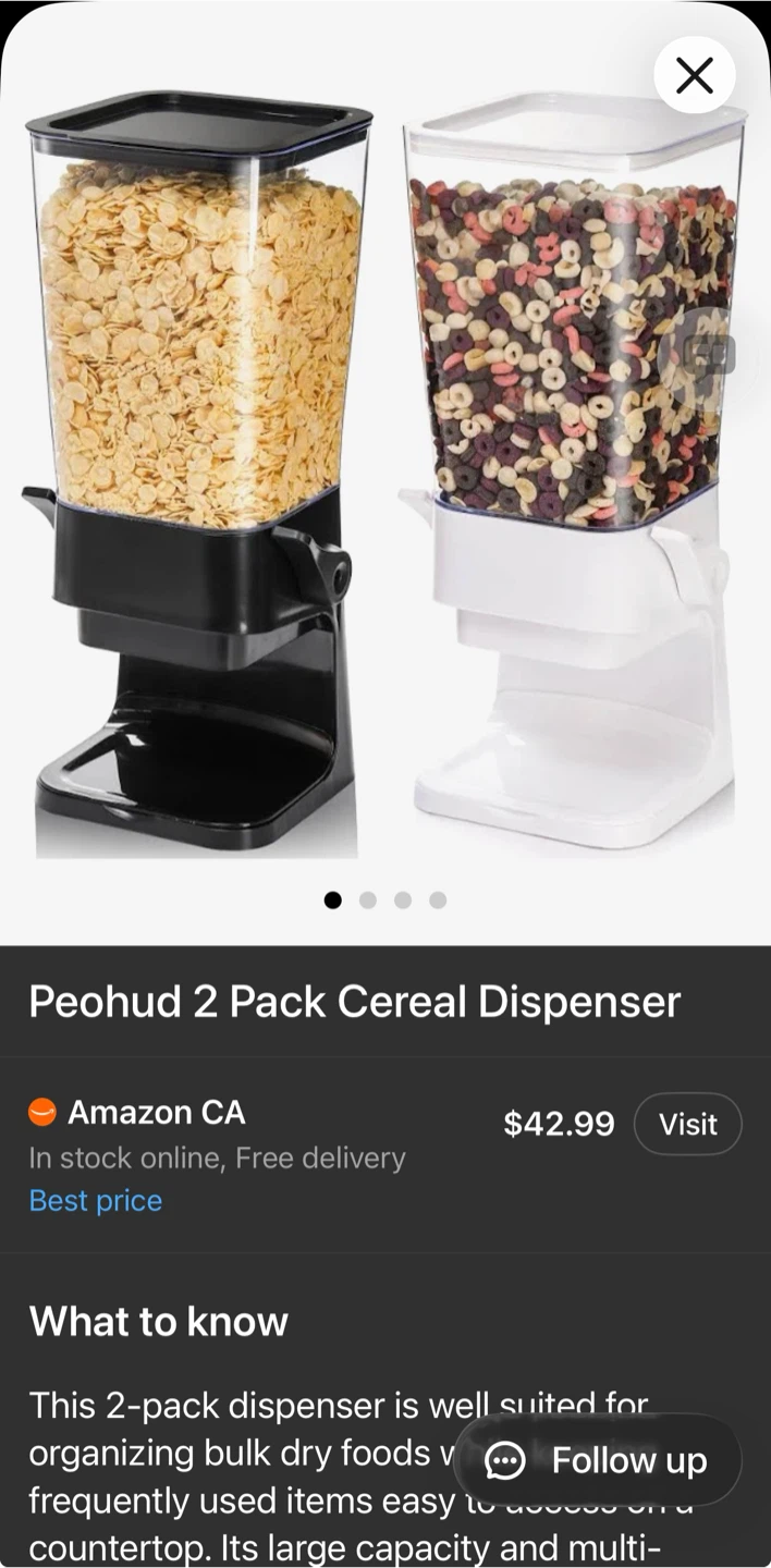 Cereal Dispenser - photo 3