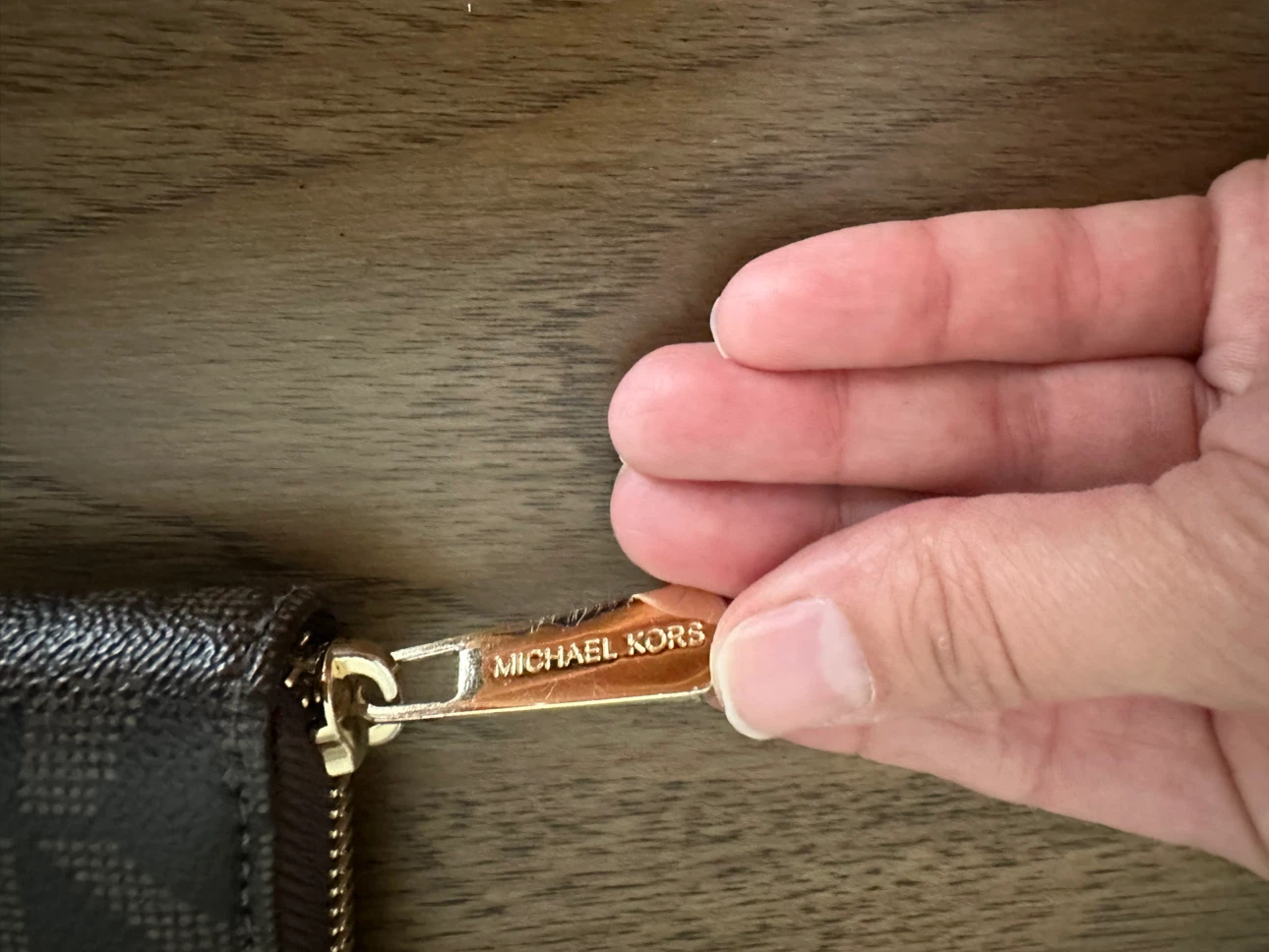 Michael Kors Monogram Zip Around Wallet - photo 2