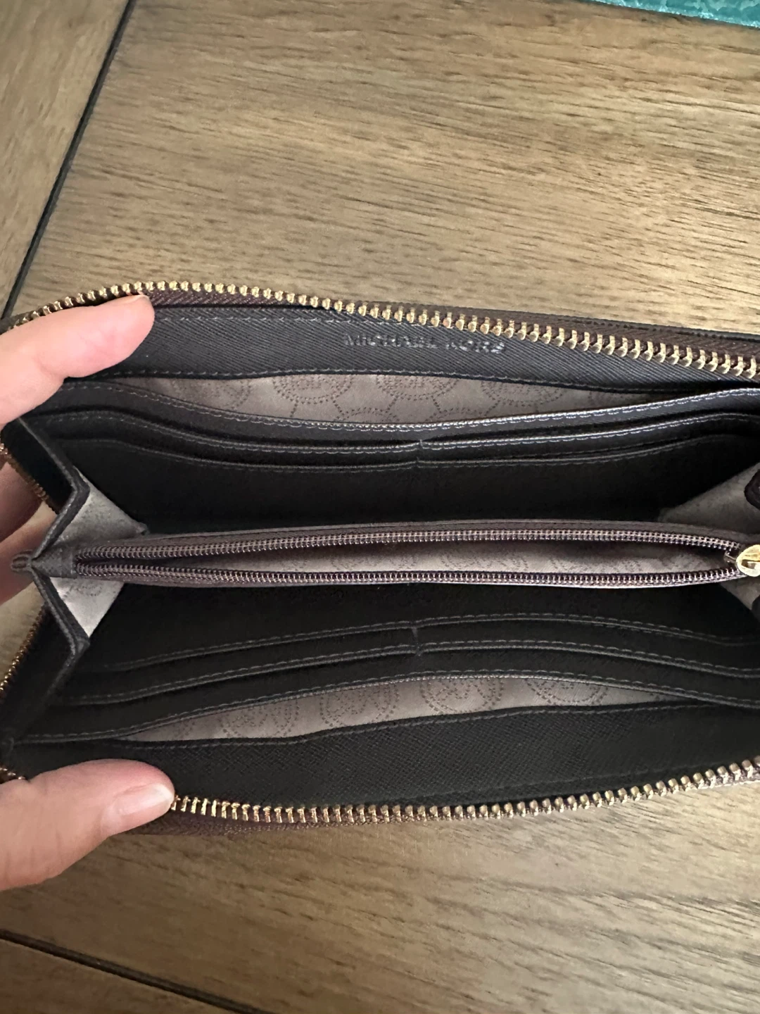 Michael Kors Monogram Zip Around Wallet - photo 3