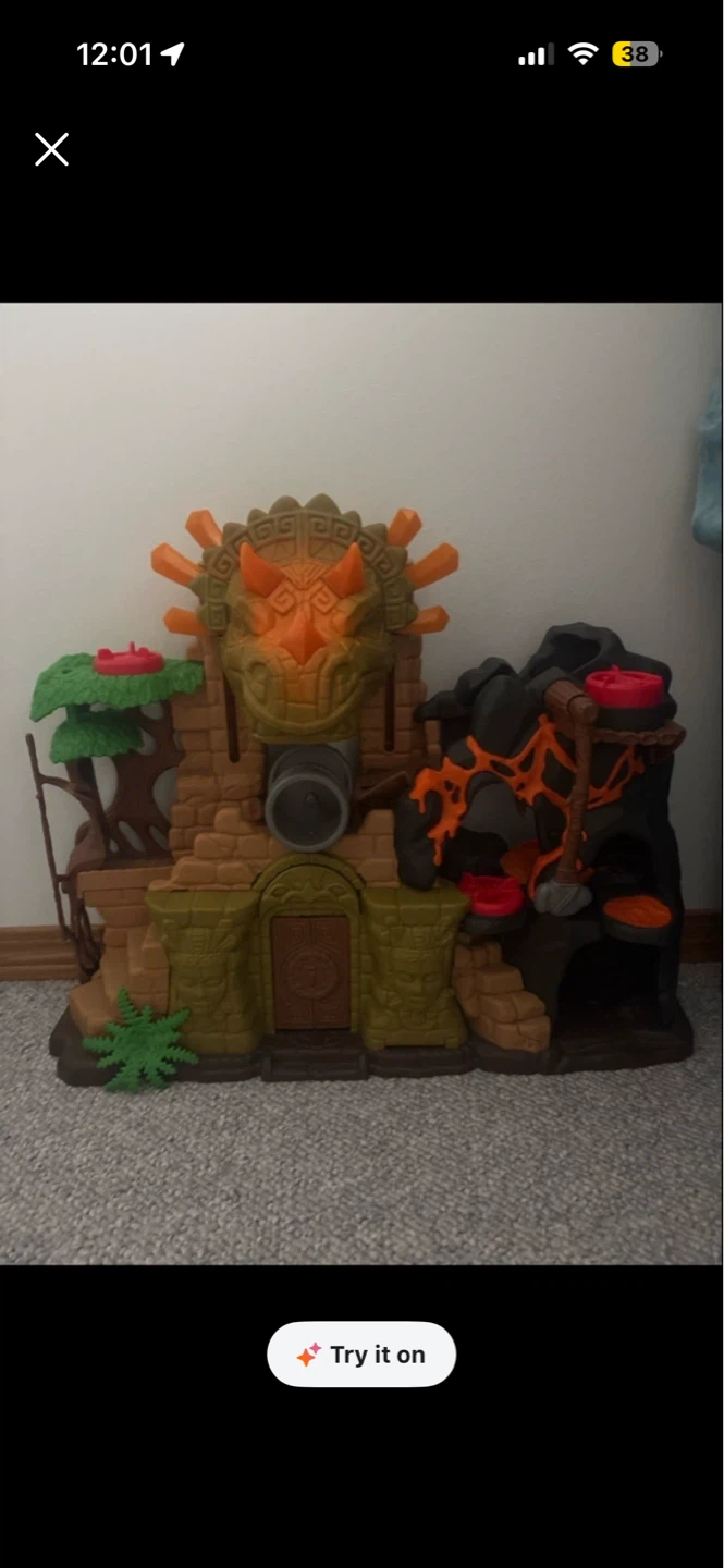 Little People Dinosaur Volcano Playset
