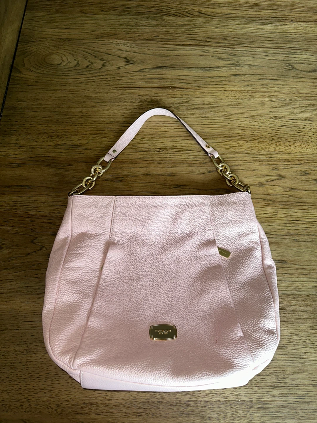 Michael Kors Pink Leather Shoulder Bag