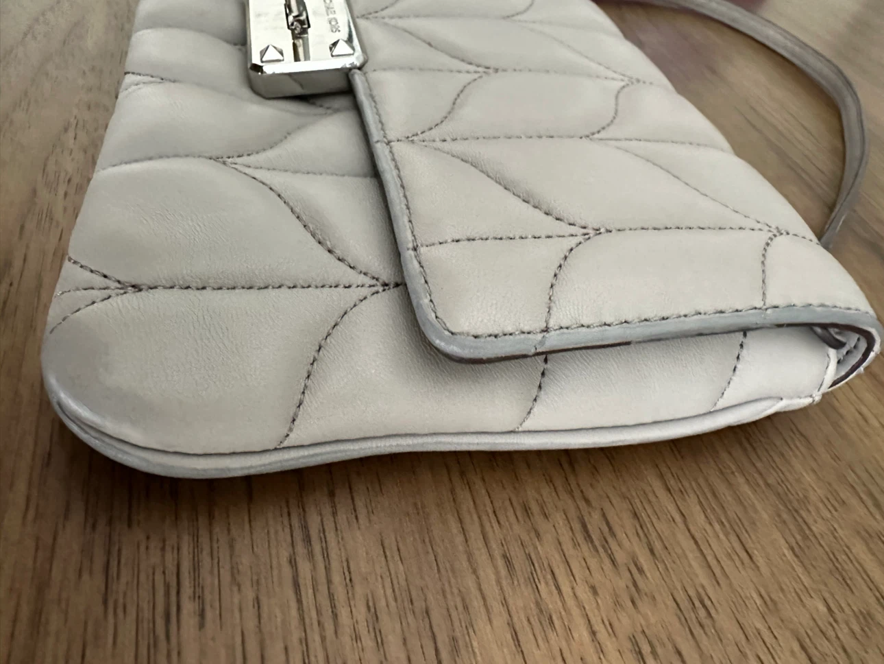 Michael Kors Quilted Shoulder Bag - Gray - photo 5