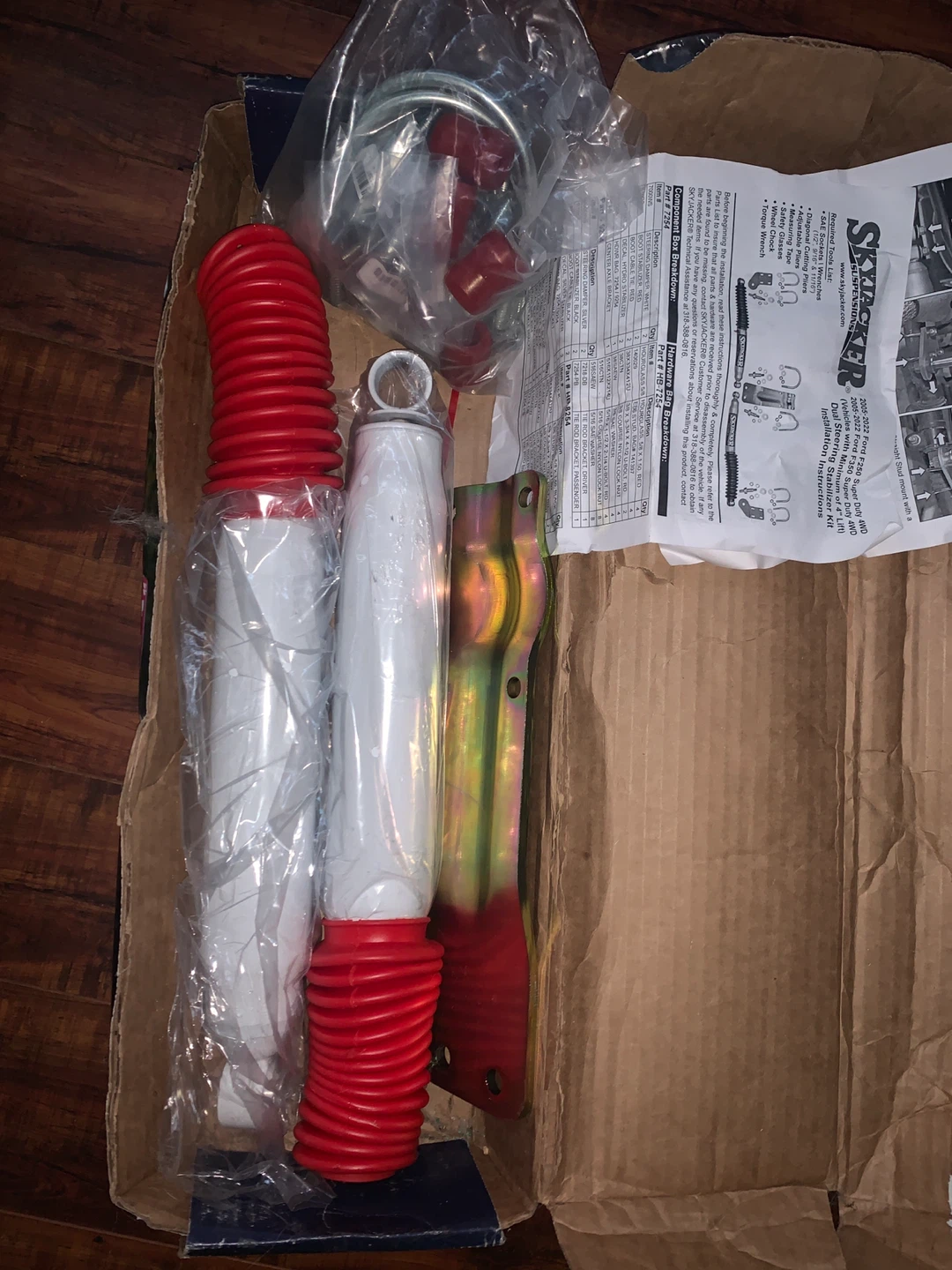New Skyjacker Hydro 7000 Dual Steering Stabilizer Kit. - photo 4