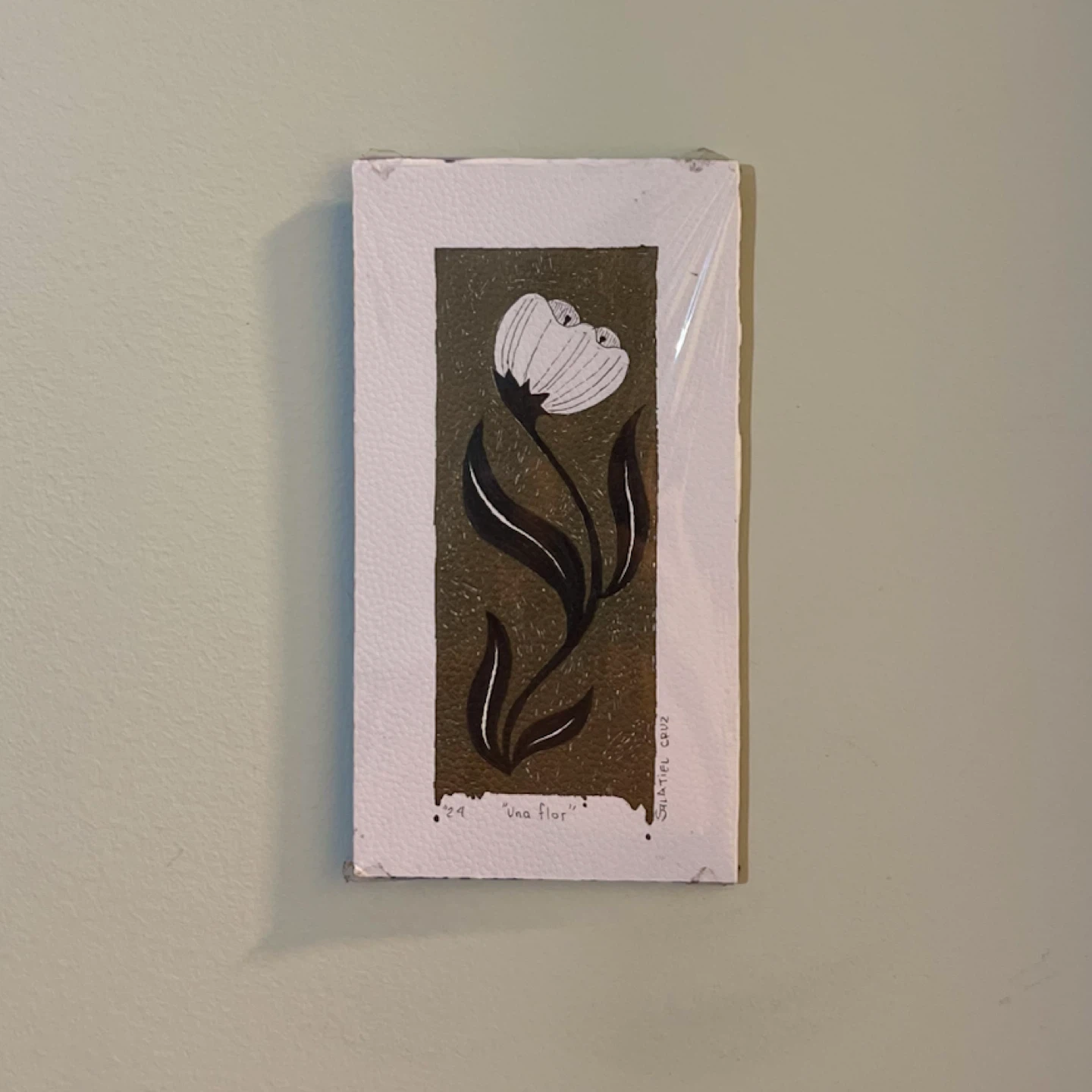 Art Print "Una Flor" by Salatiel Cruz