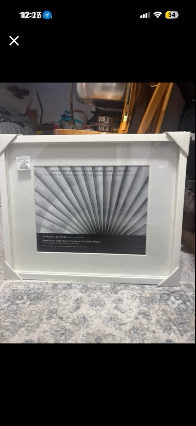 White Picture Frame 16x20 inches