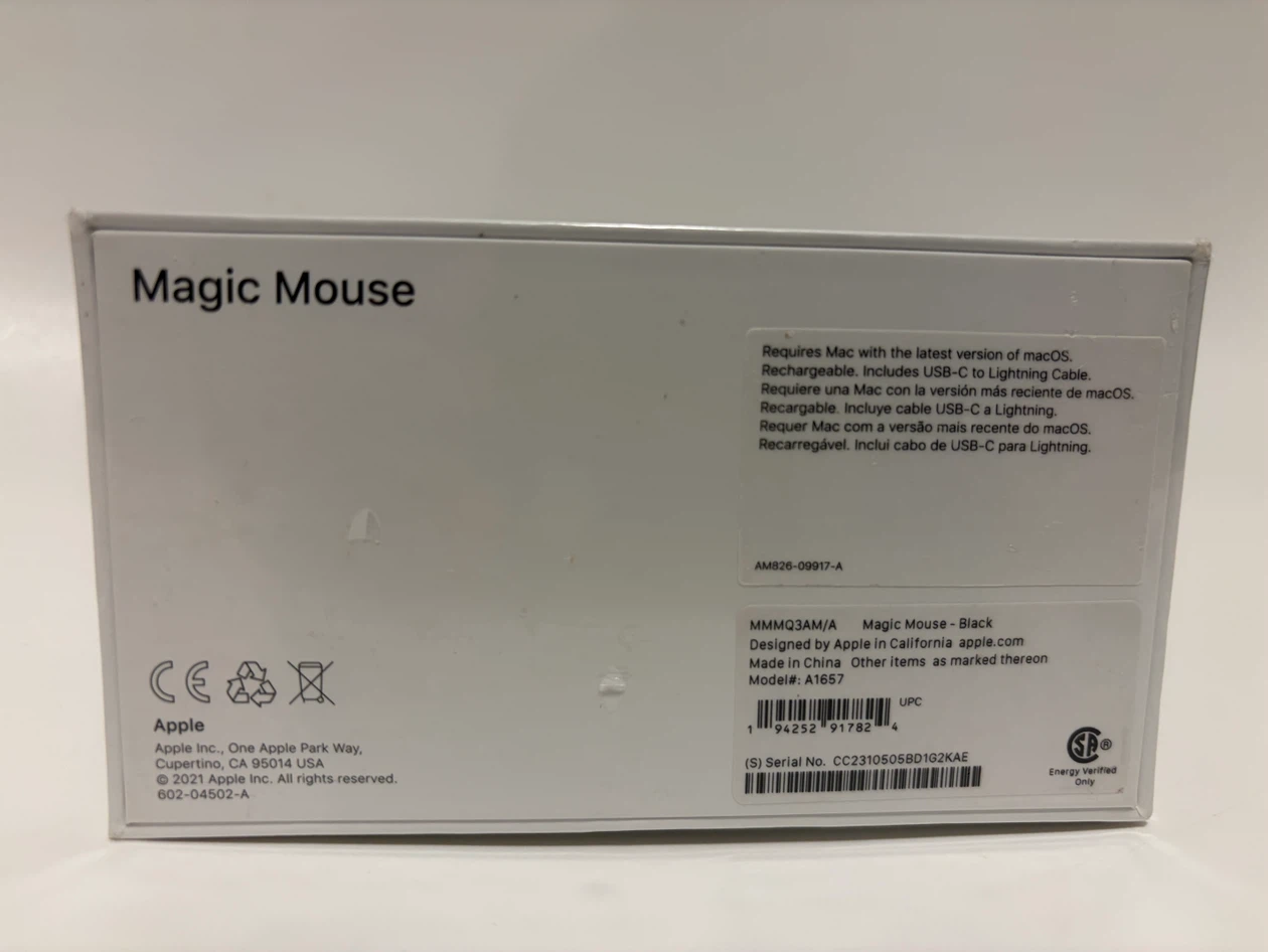 Brand new Apple Magic Mouse- Black - photo 2