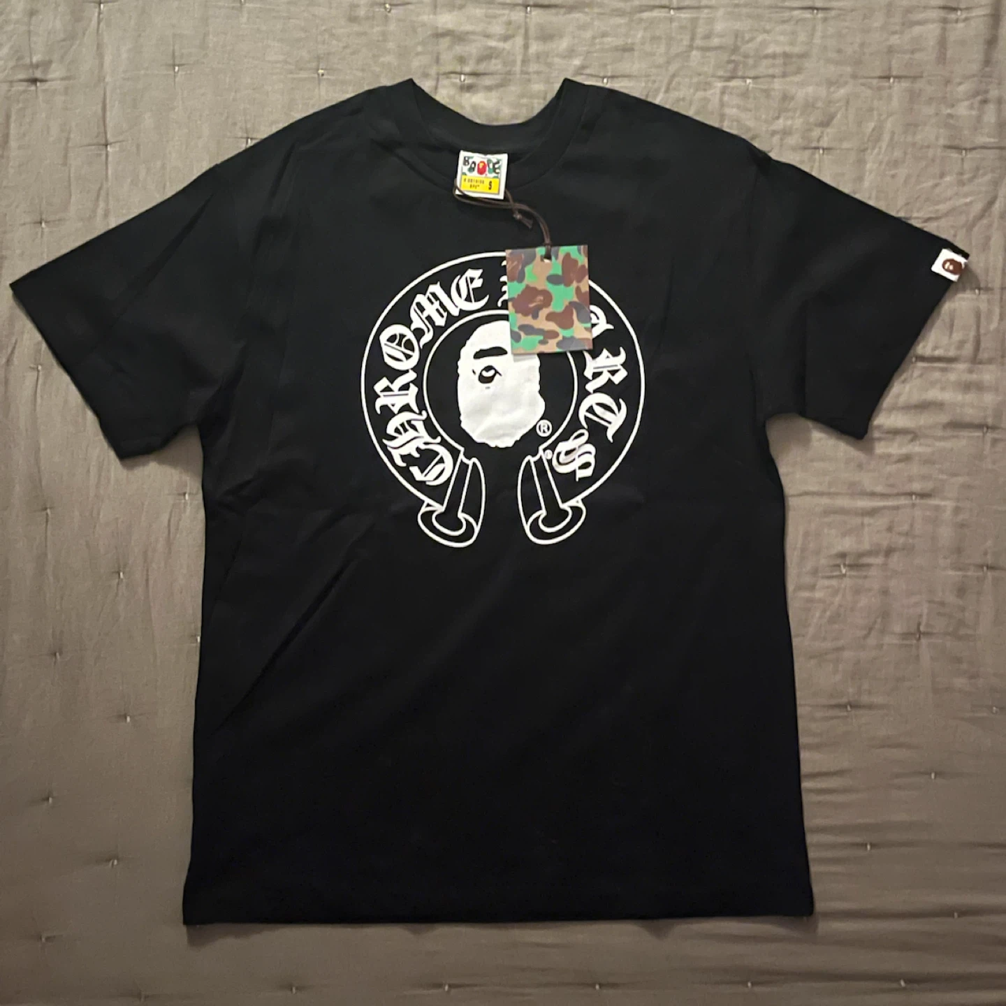 Chrome x bape tee