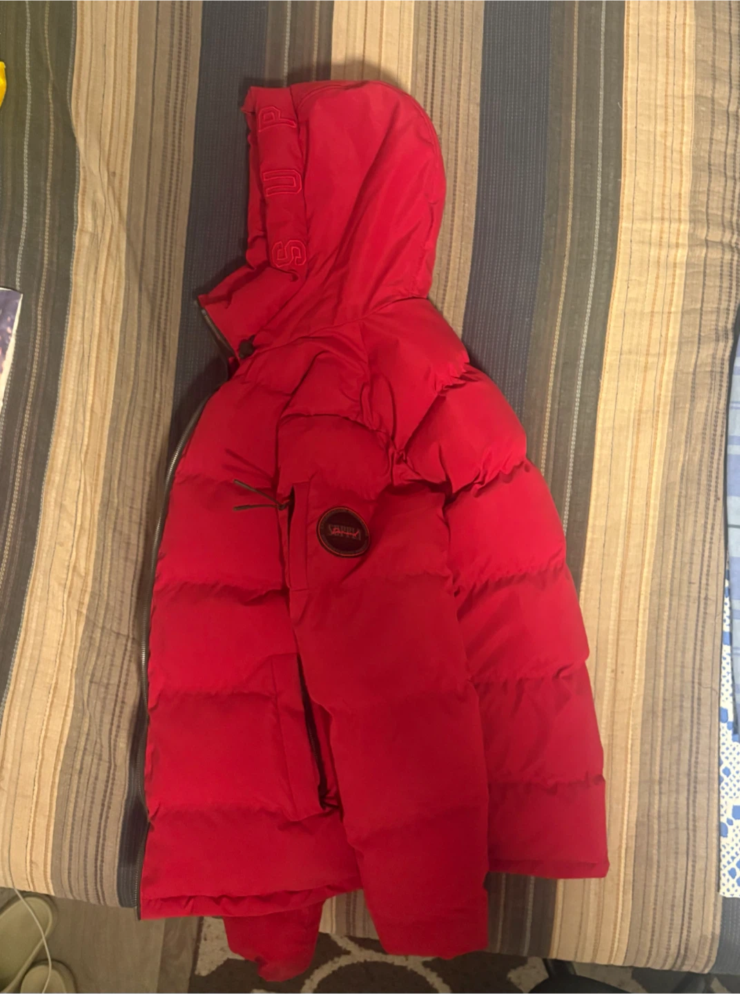 Supply and Demand Red Puffer Jacket - photo 2
