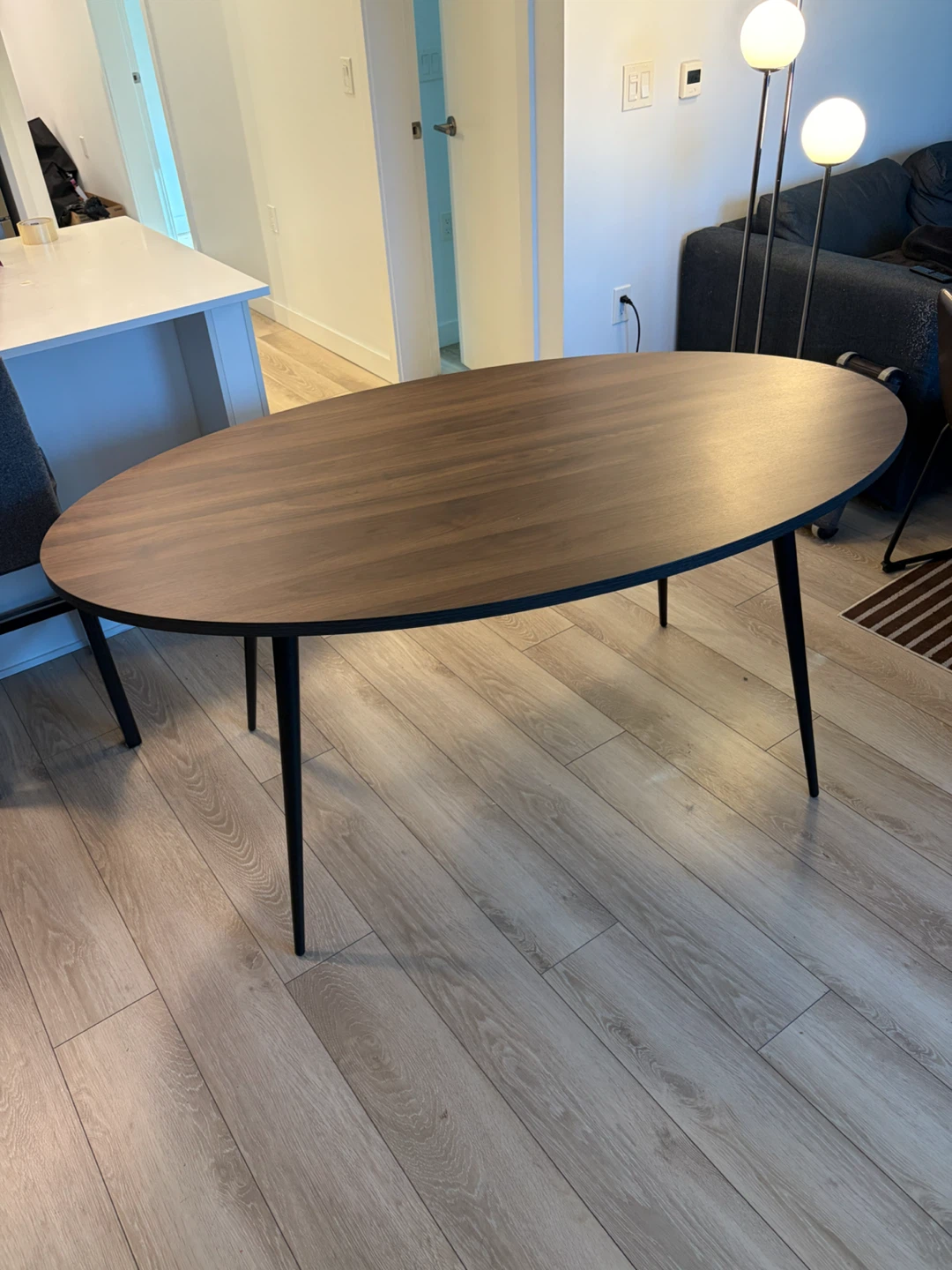 SELENA Oval Dining Table 160 cm