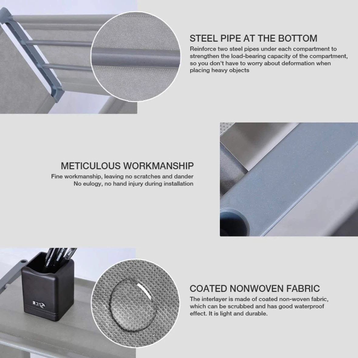 5-Tier Storage Shelf Unit - photo 4