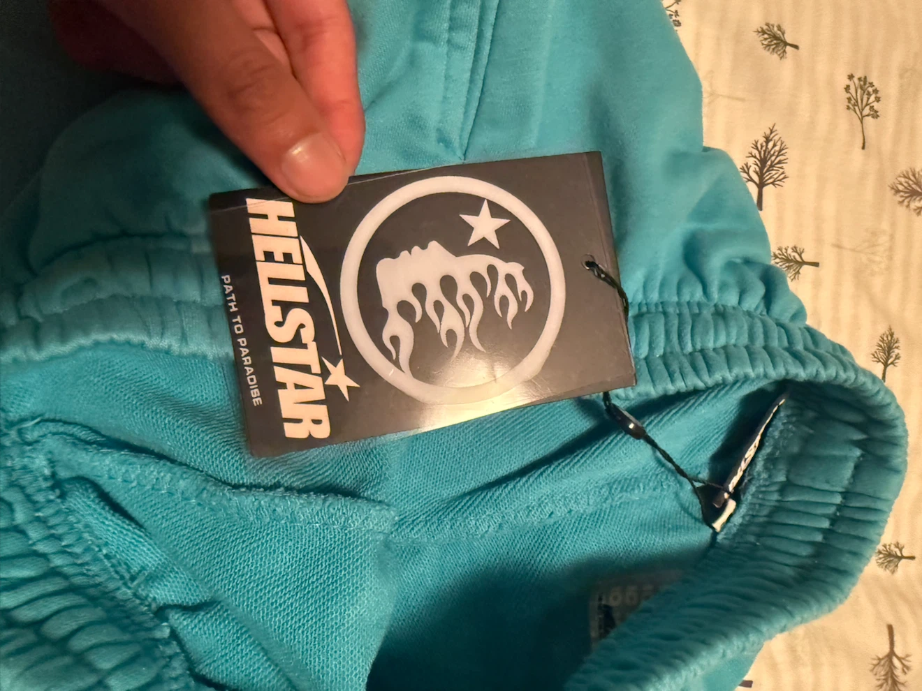Hellstar Blue Sweat Shorts - photo 2