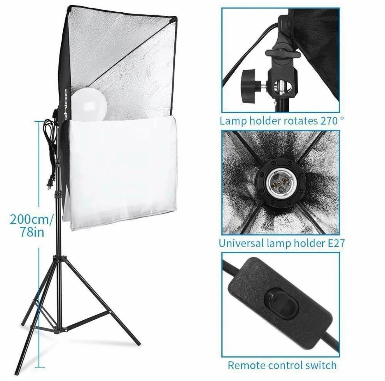 Mount Dog Photography Lighting Kit with 2 Softboxes - photo 3