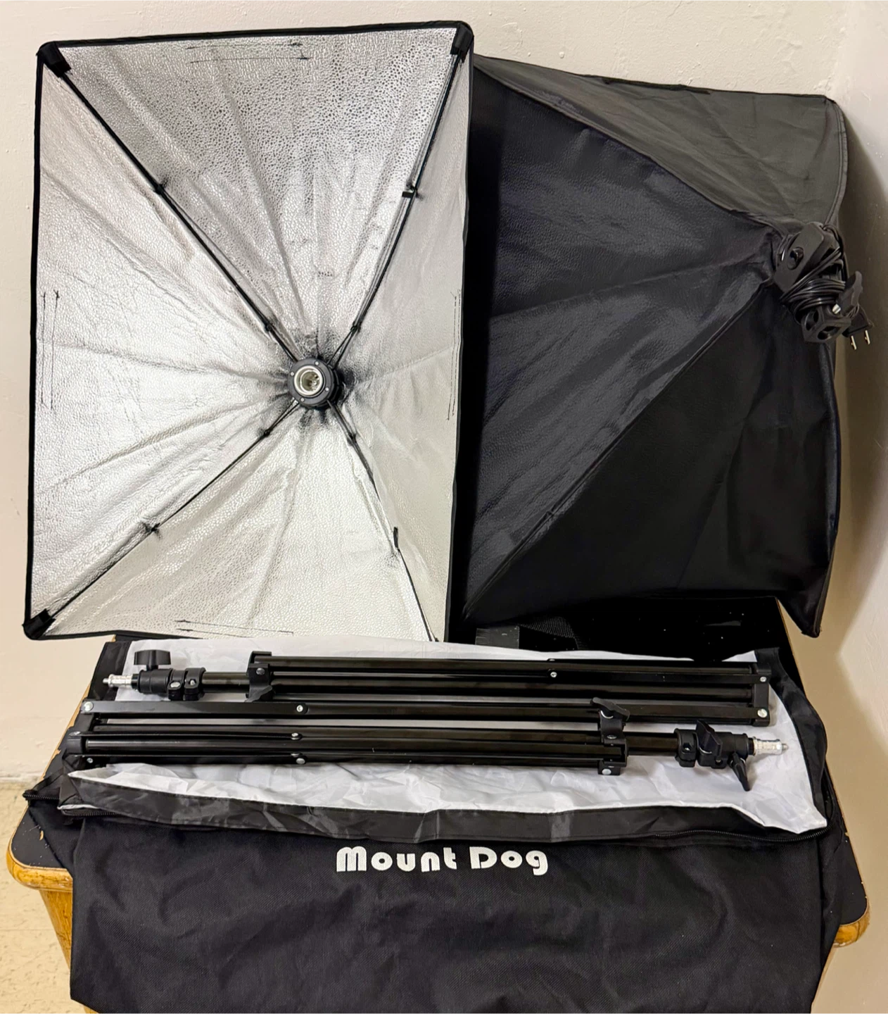 Mount Dog Photography Lighting Kit with 2 Softboxes - photo 5