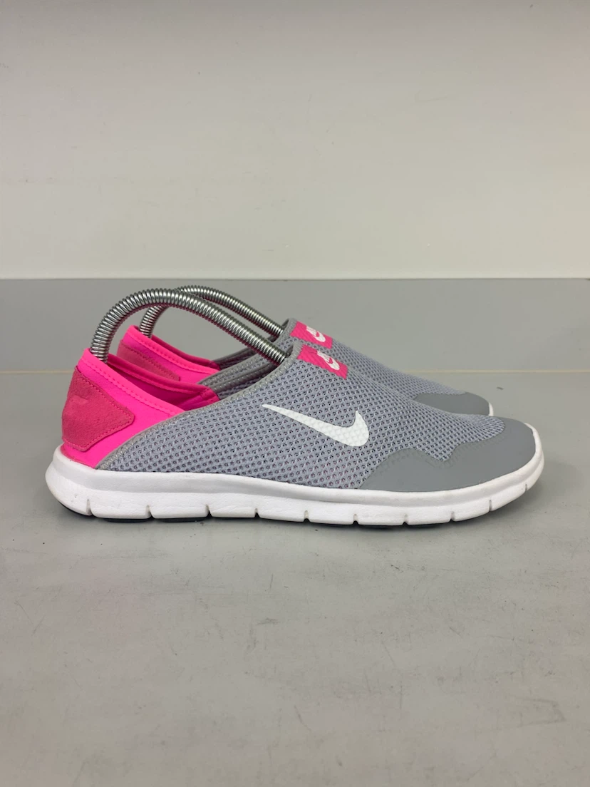 Nike Women's Slip-On Shoes Grey/Pink Size 9 - photo 2