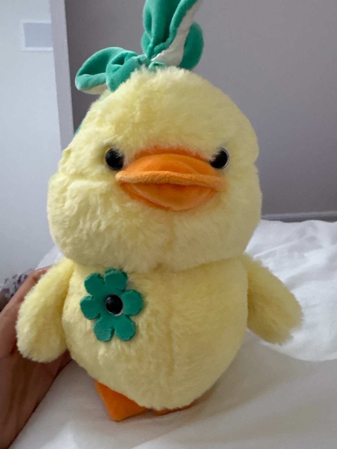 Yellow Plush Duck Toy