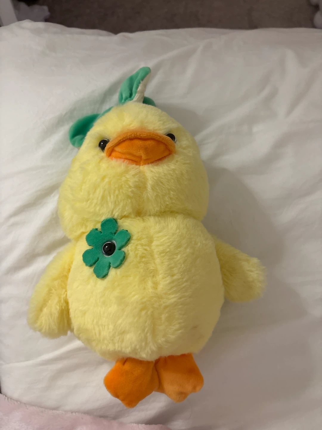 Yellow Plush Duck Toy - photo 2