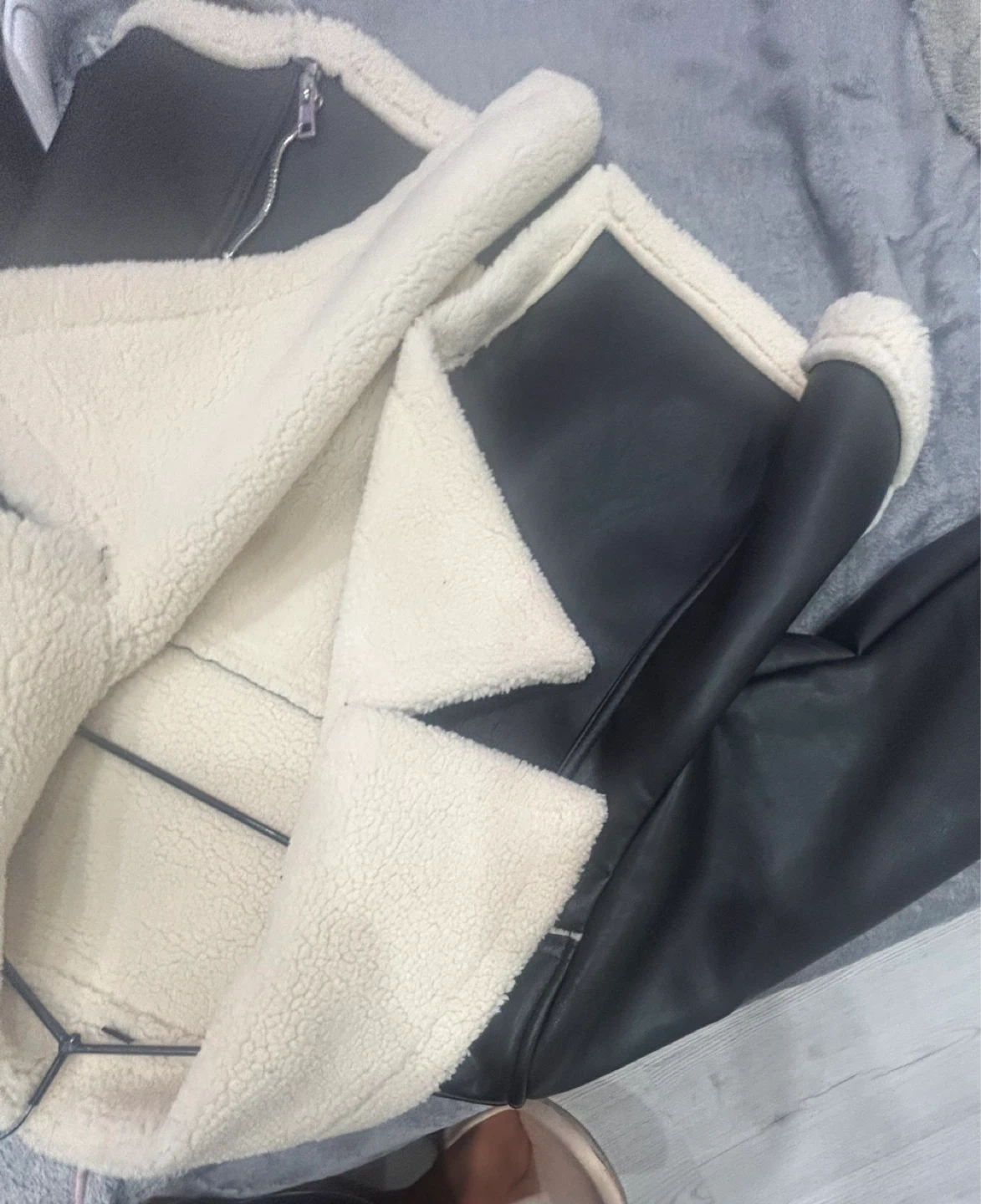 Leather jacket - photo 3