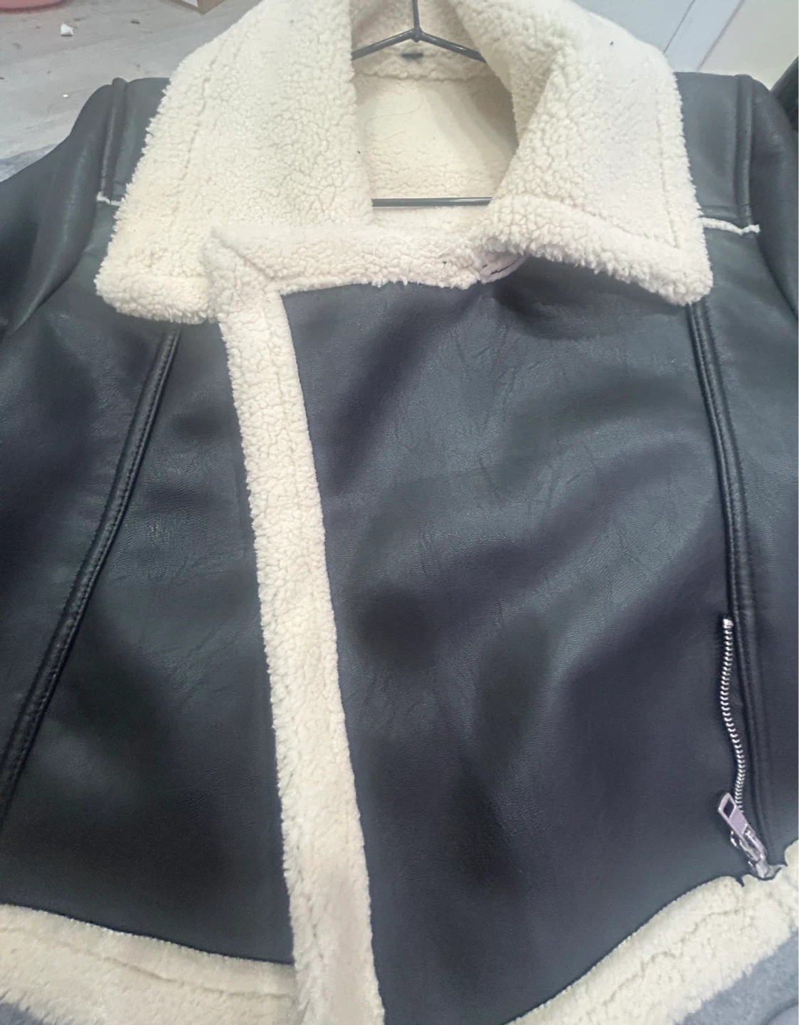 Leather jacket - photo 4
