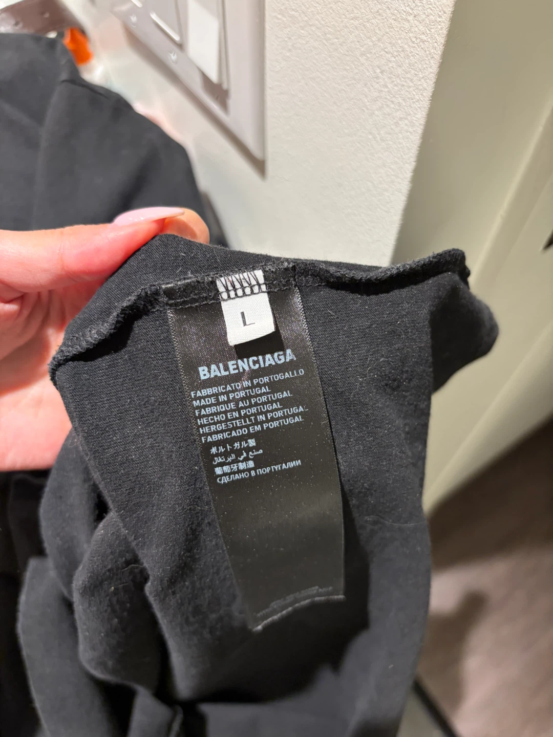 Authentic Balenciaga Rhinestone T-Shirt - photo 4