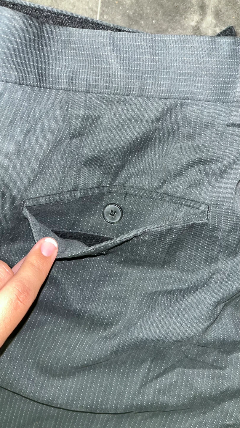 Express Pinstripe Dress Pants - photo 3
