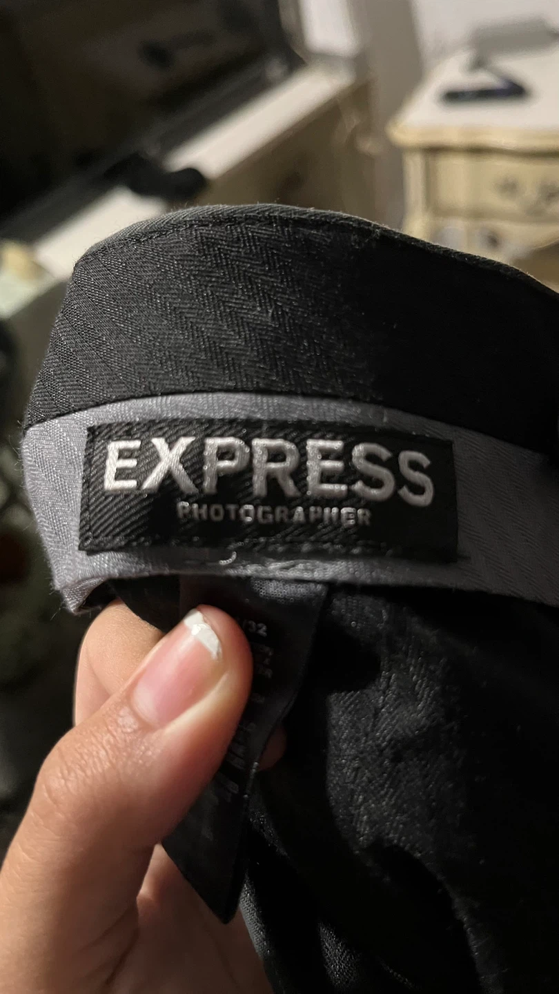Express Pinstripe Dress Pants - photo 4
