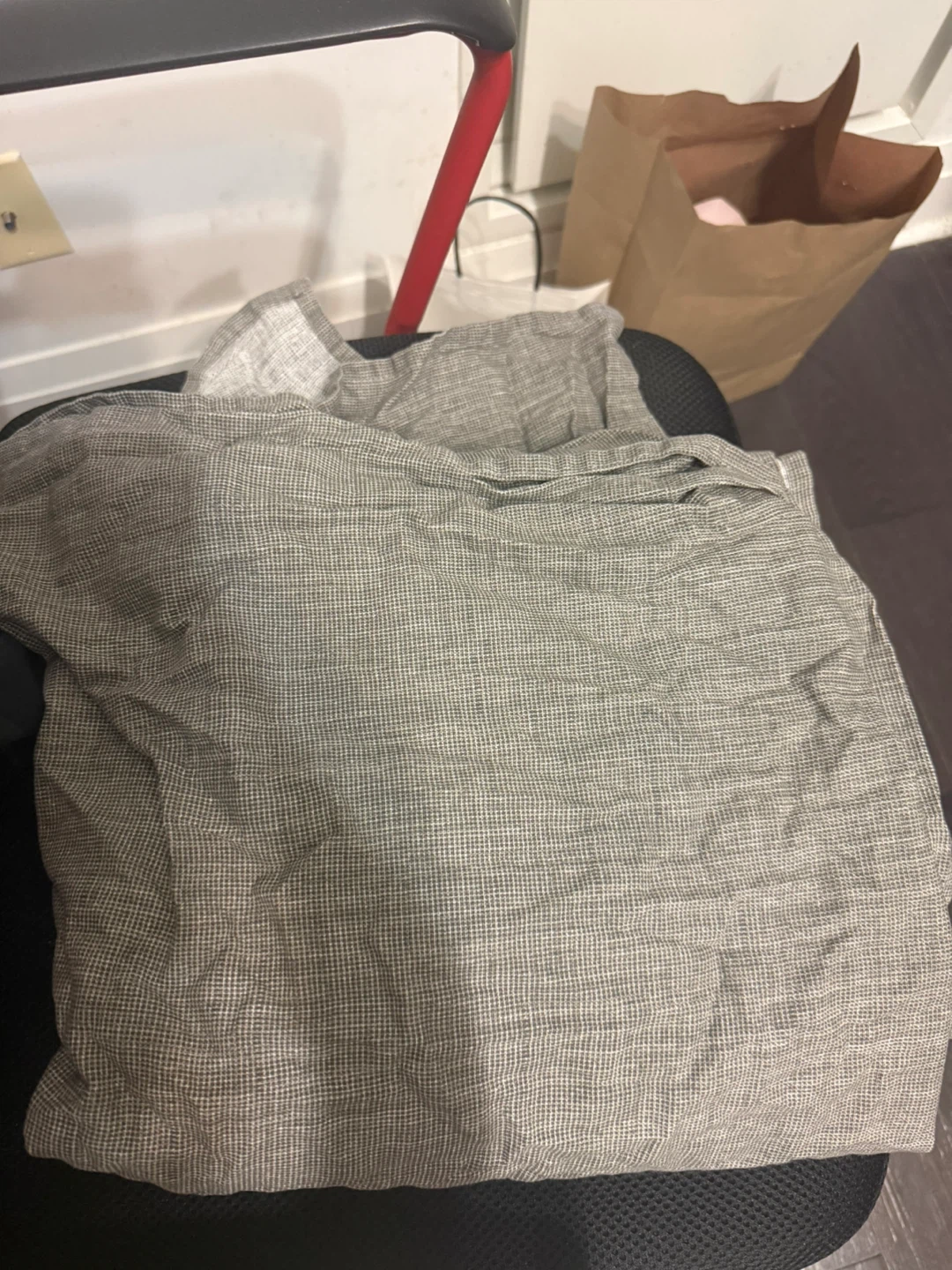 IKEA SVARTSENAP Tablecloth Gray