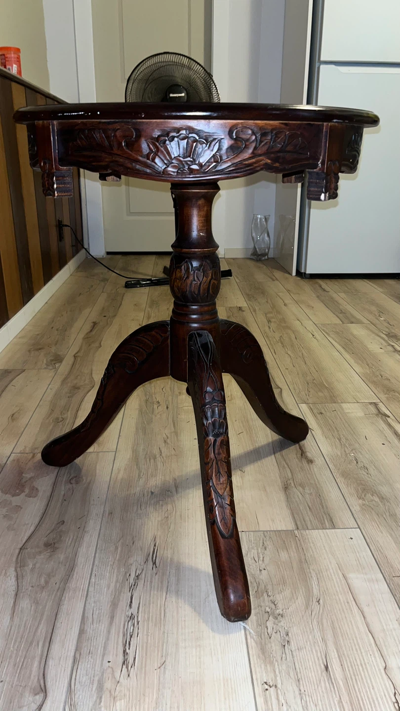 Custom made collectable antique table