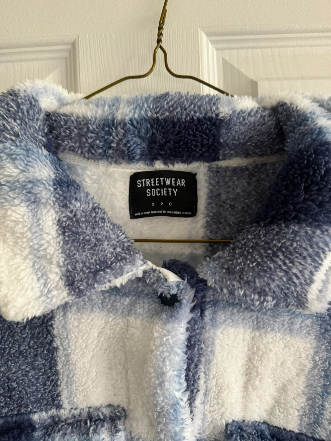 Streetwear Society Plaid Fleece Shacket - photo 2
