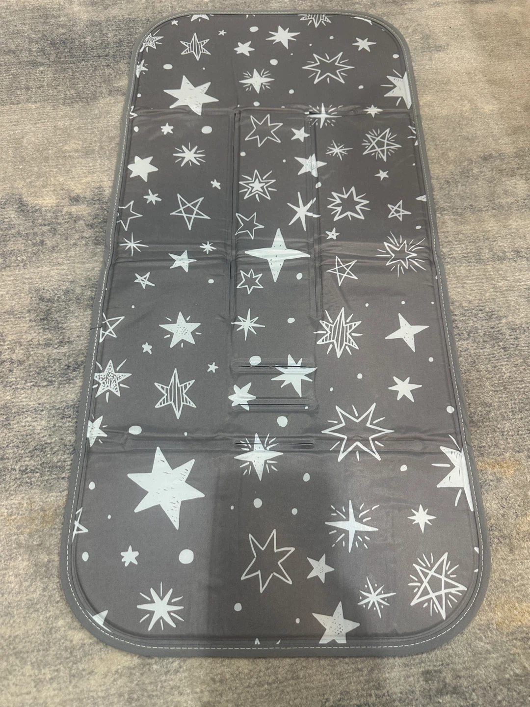 Orzbow Reversible Stroller Cooling Pad - Large, Gray