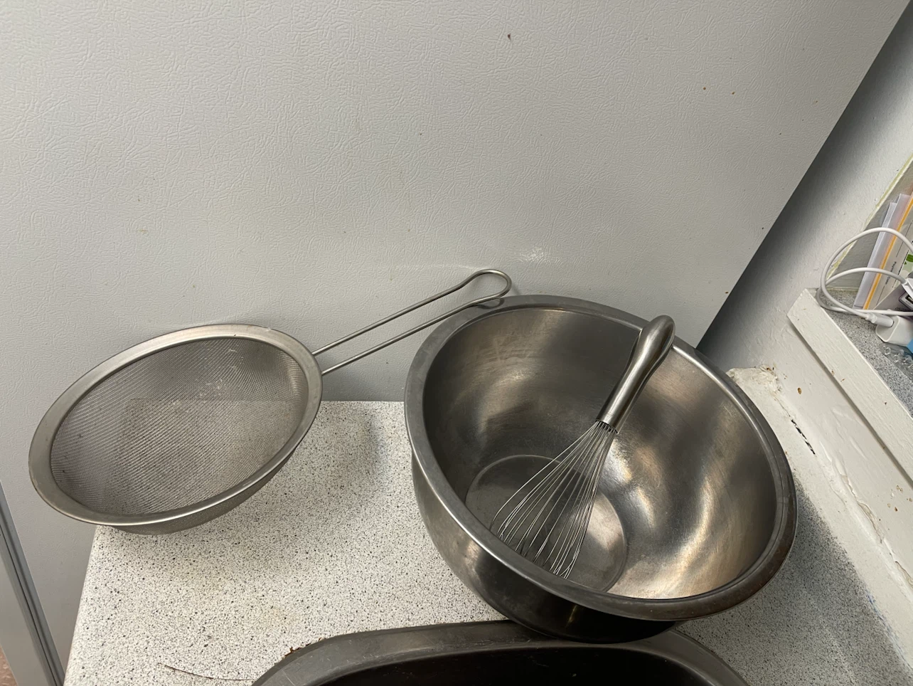 Stainless Steel Mixing Bowl and Strainer Set - photo 3