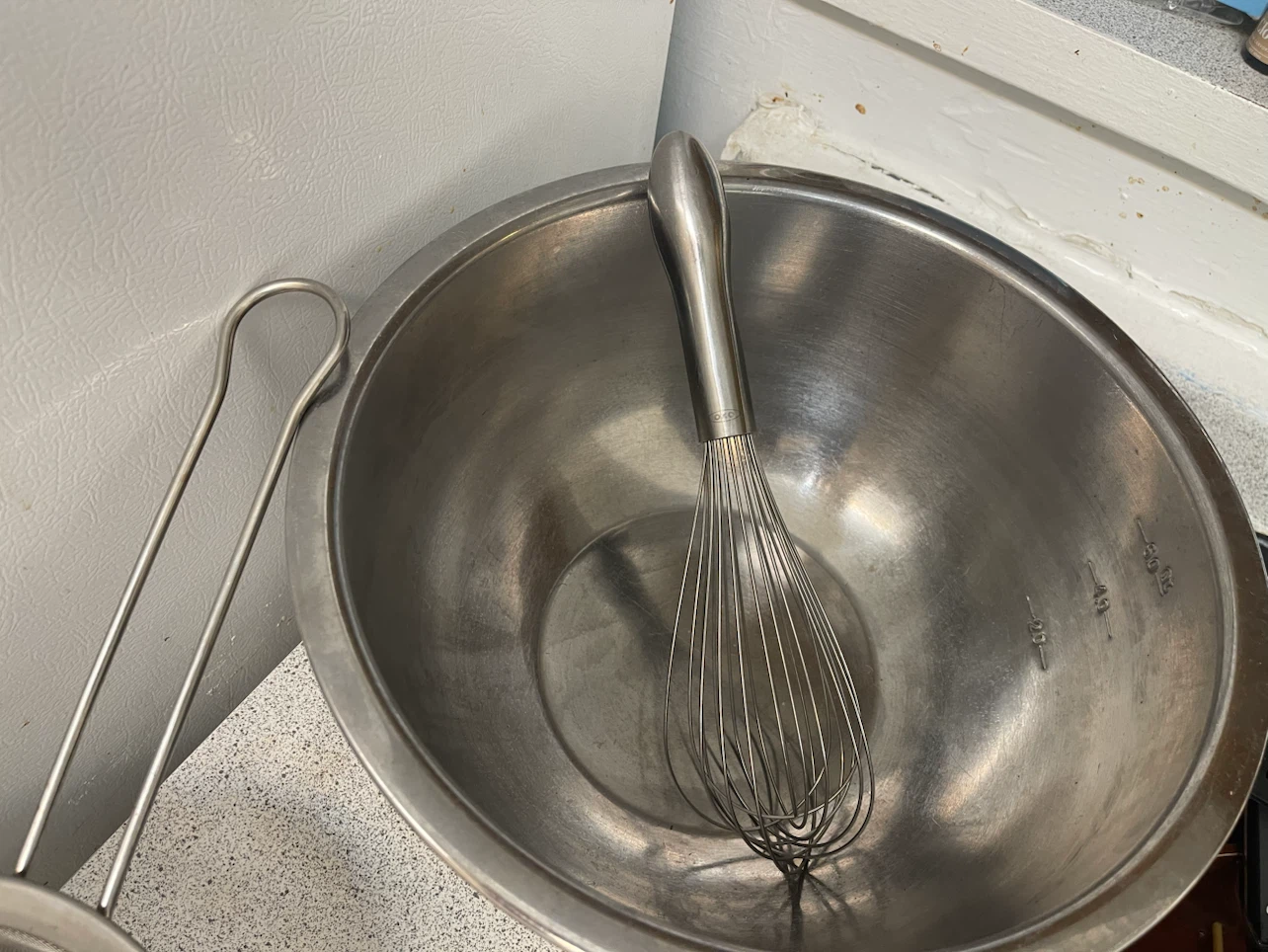 Stainless Steel Mixing Bowl and Strainer Set - photo 4