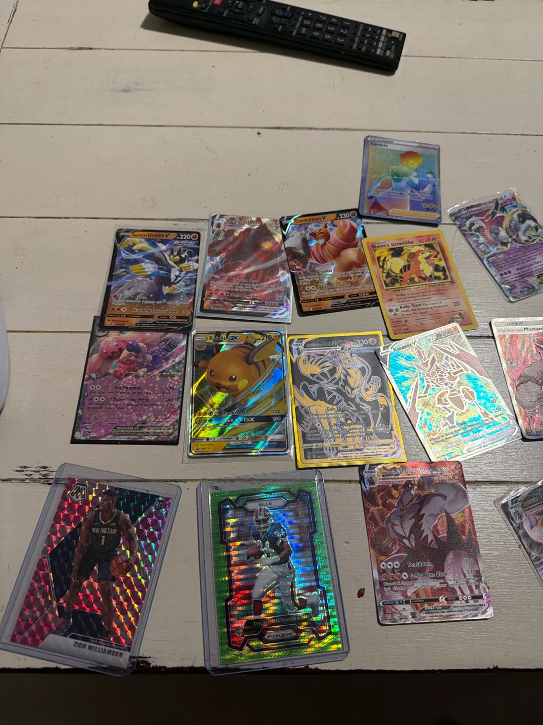 Assorted Pokémon & NBA Trading Cards