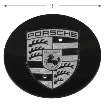 Set of 4 Porsche Wheel Center Caps - photo 3
