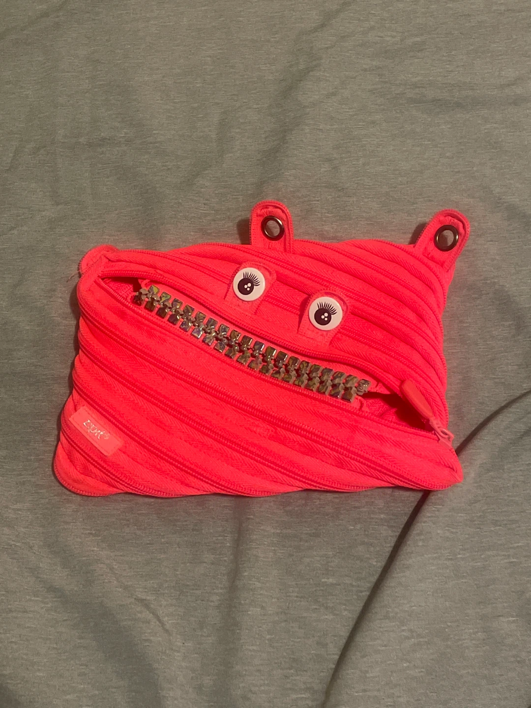 Zipit Monster Pencil Case - Neon Pink