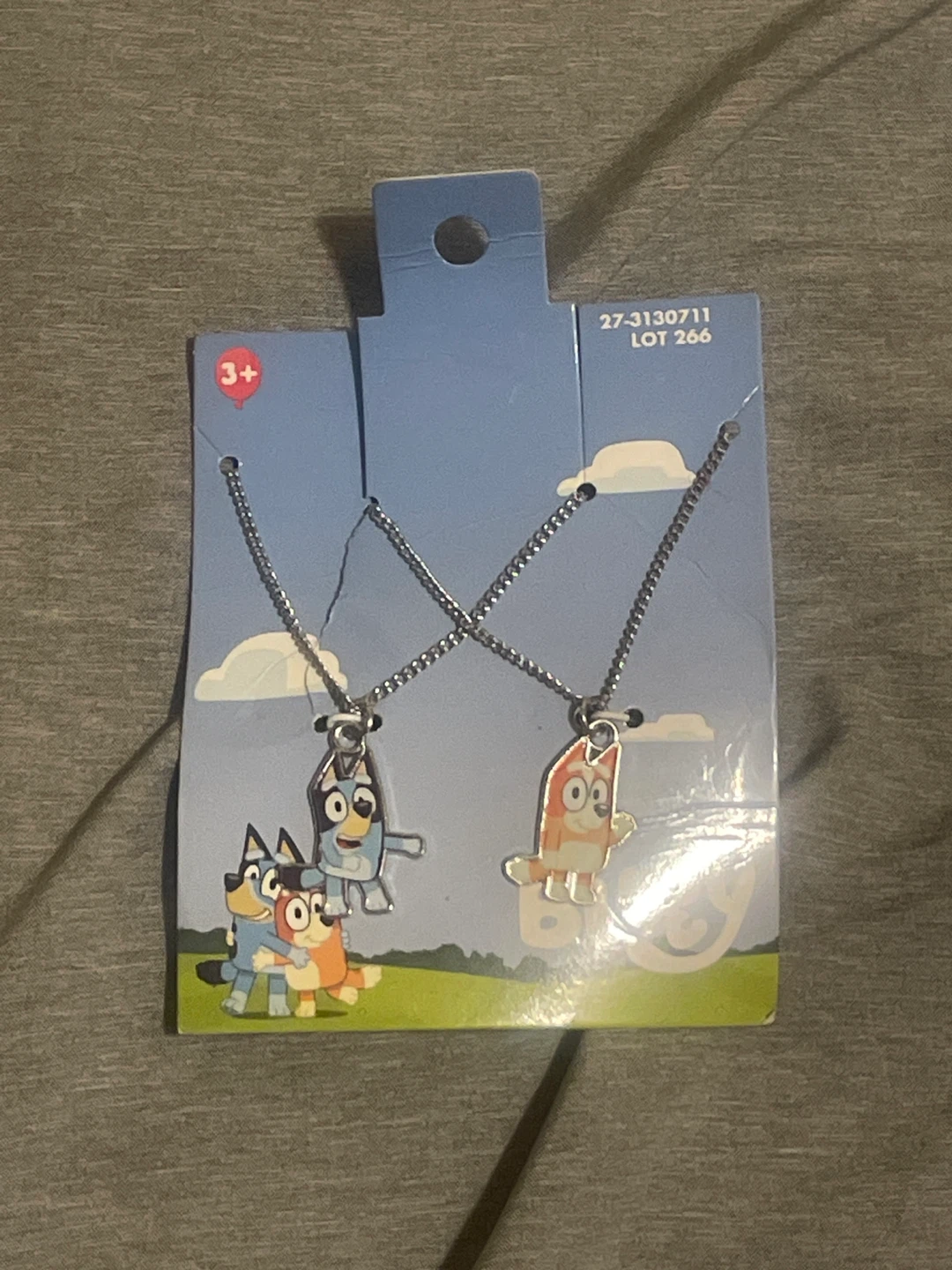 Bluey and Bingo Necklaces (2-pack)