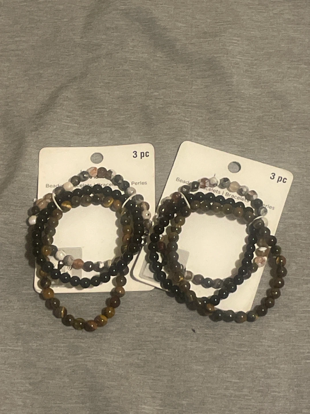 Beaded Bracelets - 6 Pieces