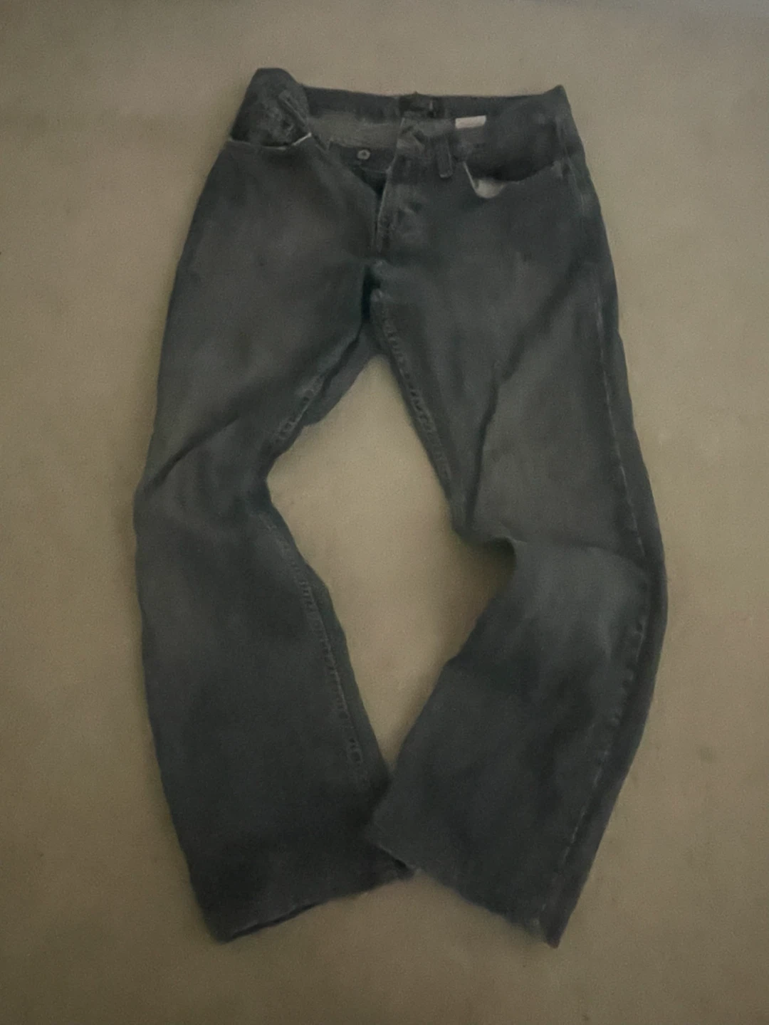 Archive blueish grey denim jeans