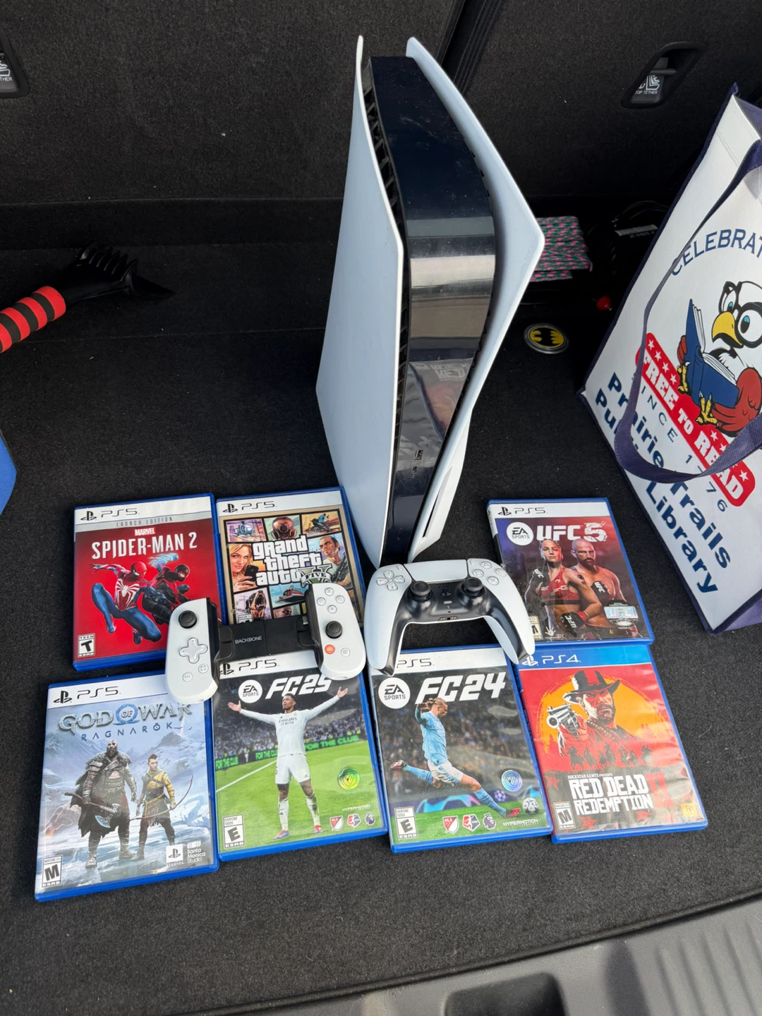 PlayStation 5 Console with Games and Controllers