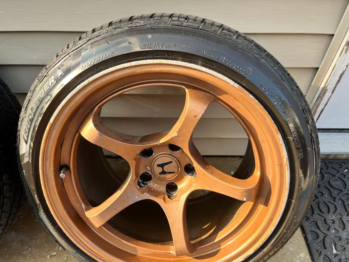Set of 4 rota rt5 wheels (read description) - photo 2