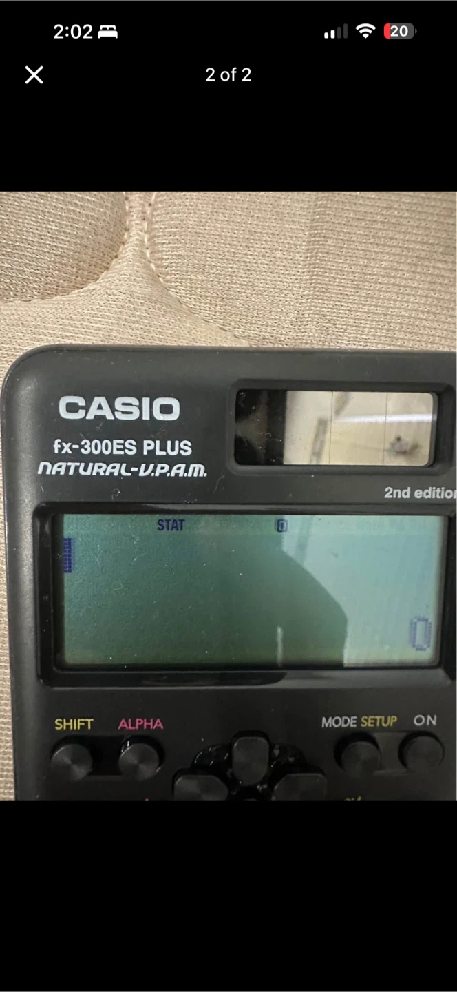 Casio fx-300ES PLUS Natural V.P.A.M. 2nd Edition Calculator - photo 2