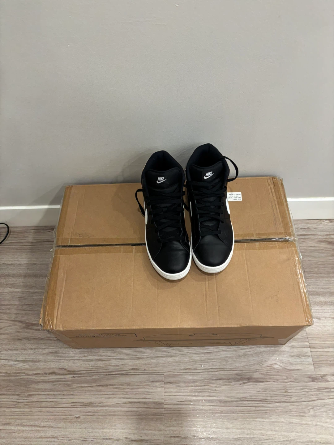 Nike Black High-Top Sneakers 12 US - photo 3